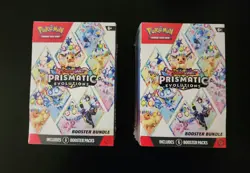 Pokemon TCG Prismatic Evolutions Booster Bundle Lot of 2 Sealed! - Image 1