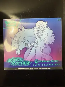 Journey Together Pokemon Center Exclusive Elite Trainer Box ETB Factory Sealed - Image 1