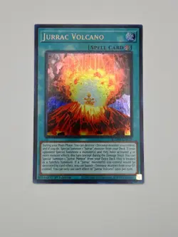 Jurrac Volcano BLMM-EN019 Yugioh Battles of Legend Monster Mayhem NM - Image 1