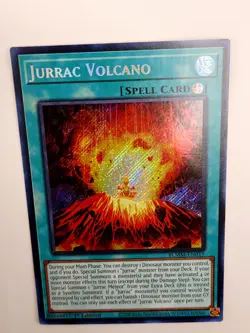Jurrac Volcano BLMM-EN019 Yugioh Battles of Legend Monster Mayhem NM - Image 3