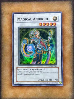 Yugioh Magical Android TDGS-EN043 Super Rare VLP - Image 1