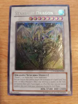Stardust Dragon - TDGS-EN040 - Heavily Played HP - Ultimate Rare - Unlimited - Image 1