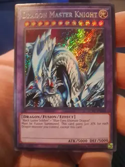 Yu-Gi-Oh! TCG Dragon Master Knight LCKC-EN065 Secret Rare - Image 1