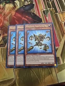 3X Mimicking Man-Eater Bug - MP22-EN204 - NM Ultra Rare 1st Ed Yugioh - Image 1