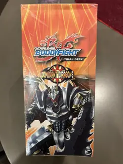 Future Card Buddyfight Dominant Dragons Trial Starter Deck Sealed 6 PC Box A3 - Image 1