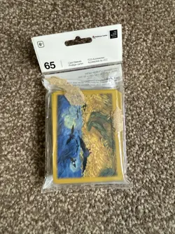 Pokemon Center × Van Gogh Museum Card Sleeves Sealed - Image 1