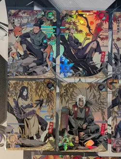 Lot of 10 MR Super Rare Holo foil Card Naruto Kayou CCG TCG Card Game - Image 2