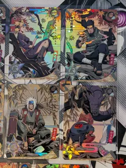 Lot of 10 MR Super Rare Holo foil Card Naruto Kayou CCG TCG Card Game - Image 3