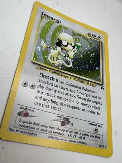 Smeargle Pokemon 2001 Neo Discovery Unlimited 11/75 Holo Card - Image 1