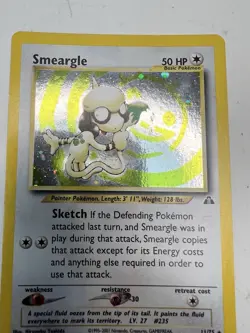 Smeargle Pokemon 2001 Neo Discovery Unlimited 11/75 Holo Card - Image 2