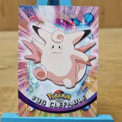 Clefable #36 Topps Series 1 Blue Back Card Non Holo - Image 1