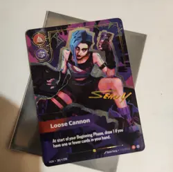 Riftbound Mint Jinx Signature Art Card - Image 2