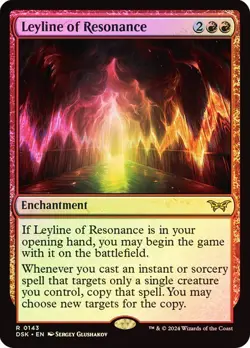 MTG - Leyline of Resonance - Foil - Duskmourn - Magic the Gathering - Image 1