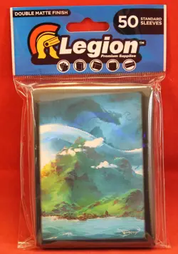 Legion 50 MTG Standard Card Sleeves Deck Protector - Velinov Island - Image 2