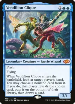 MTG - Vendilion Clique - Jumpstart 2022 - Magic the Gathering - Image 1