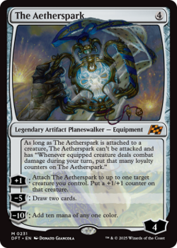 Magic MTG - The Aetherspark - Aetherdrift - MINT/NMINT - EN - Image 1