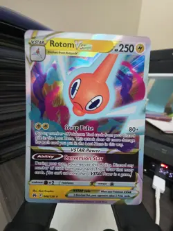 Pokemon TCG Rotom VSTAR Sword & Shield-Crown Zenith 046/159 Holo Ultra Rare NM/M - Image 1
