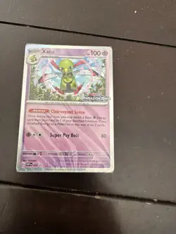 Xatu SVP059 Black Star Promos Paradox Rift Prerelease Holo Pokemon TCG 2023 NM - Image 1