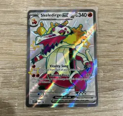 Skeledirge ex - SVP081 Black Star Pokemon TCG *Regular Size* NM - Image 1