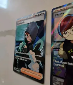 Pokemon TCG Cassiopeia 086 & Penny Full Art 239 & Morty's Conviction 201 Lot - Image 3