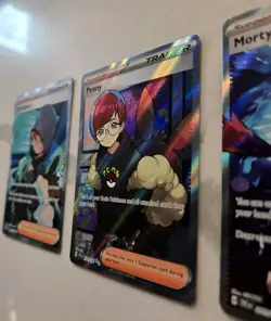 Pokemon TCG Cassiopeia 086 & Penny Full Art 239 & Morty's Conviction 201 Lot - Image 4