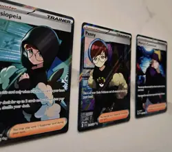 Pokemon TCG Cassiopeia 086 & Penny Full Art 239 & Morty's Conviction 201 Lot - Image 5