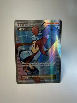 Pokemon TCG Skyla Full Art 122/122 Breakpoint Ultra Rare Holo - Near Mint - Image 1