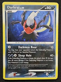 Darkrai 4/106 Diamond & Pearl Great Encounters Holo Rare Pokemon TCG 2008 LP - Image 1