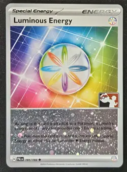 Luminous Energy 191/193 Play! Prize Pack Series 4 Cosmos Holo Pokemon 2023 NM - Image 1
