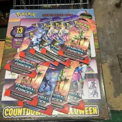 Pokemon TCG Scarlet and Violet Temporal Forces nine Sleeved Booster Packs - Image 2