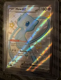 Pokemon TCG Mew EX 216/091 Paldean Fates Full Art Shiny Ultra Rare Near Mint - Image 3