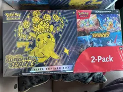 Pokemon Surging Sparks Elite Trainer Box ETB & Booster Bundle Costco 2 Pack✅ - Image 1