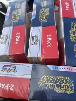 Pokemon Surging Sparks Elite Trainer Box ETB & Booster Bundle Costco 2 Pack✅ - Image 3