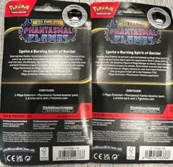 Pokemon PHANTASMAL FLAMES Blister [2 Pack Set] - Promo's Whimsicott & Cottonee - Image 2