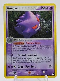 Pokemon TCG Gengar 5/92 Legend Maker 2006 Holo Rare - Image 1