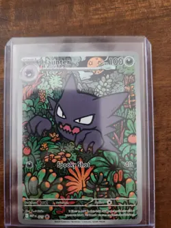 Haunter 27 Black Star Promo Illustration Rare NM - Pokemon Mega Battle Deck - Image 1