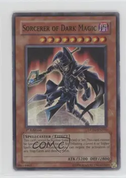 Sorcerer of Dark Magic 1st Ed. YuGiOh Yugi Moto Duelist Pack #DPYG-EN010 2009 - Image 1