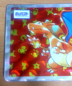Pokemon Card Japanese Top sun Charizard holo 1995 vintage from Japan - Image 3