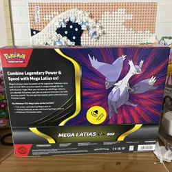 Pokemon TCG: Mega Latias ex Box (1 foil promo card, 1 oversize lenticular card) - Image 2