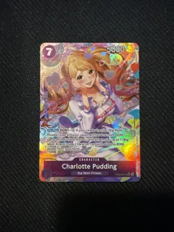 Charlotte Pudding PRB02-010 One Piece Best Of Vol. 2 Card Game Holo Foil - Image 1