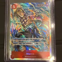 ONE PIECE Card Game: Marco Character OP03-013 SR NM - Image 1