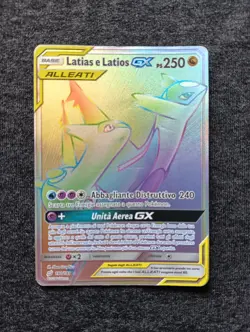 Pokemon Card ITA Latias E Latios GX 190/181 Hyper Gioco Di Squadra . - Image 1