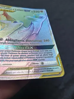 Pokemon Card ITA Latias E Latios GX 190/181 Hyper Gioco Di Squadra . - Image 4