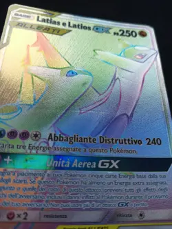 Pokemon Card ITA Latias E Latios GX 190/181 Hyper Gioco Di Squadra . - Image 5