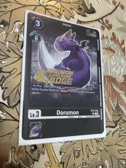 Digimon Card Game Dorumon Judge Foil BT9-058 - Image 1