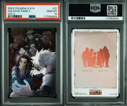 PSA10 Hunter x Hunter Itajaga Zoldyck Family Card HxH Trading Card Collectible - Image 3