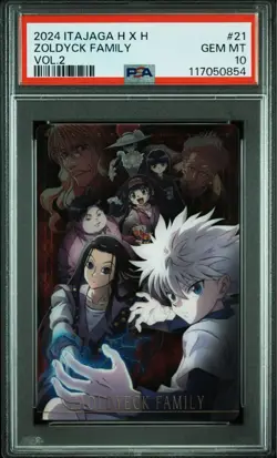 PSA10 Hunter x Hunter Itajaga Zoldyck Family Card HxH Trading Card Collectible - Image 4