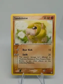 Sandshrew 74/109 Team Rocket Returns Pokemon Card LP - Image 1