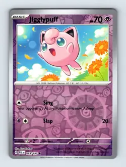 Jigglypuff SV02: Paldea Evolved Common Reverse Holo 083/193 NM/LP Pokemon Cards - Image 1