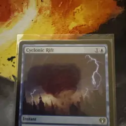 Cyclonic Rift Commander Masters Regular Card Near Mint Condition - Image 2
